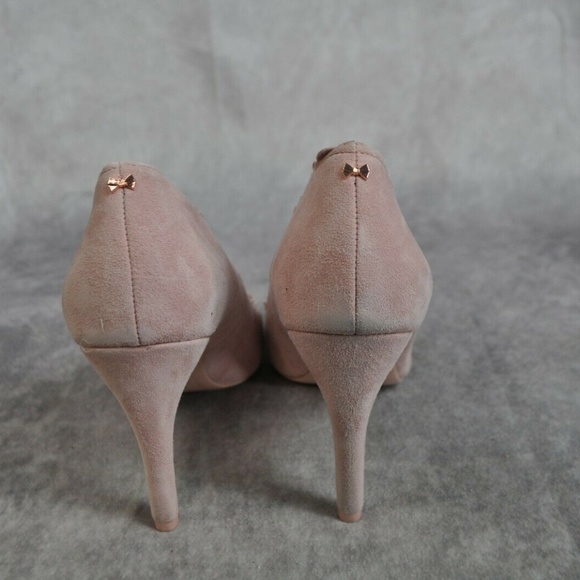Pink Blossom Suede Details about / Ted Baker Women/'s Sloana Pump 8.5